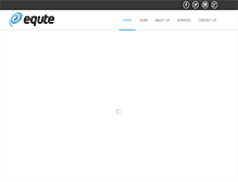 Tablet Screenshot of equte.com